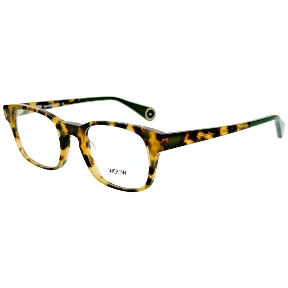 WOOW Trust Me 2 Unisex Plastic Eyeglass Frame 1148 Brown Havana Olive 48-20